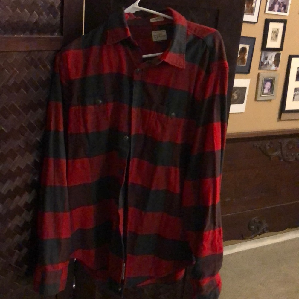 Men’s J Crew flannel shirt